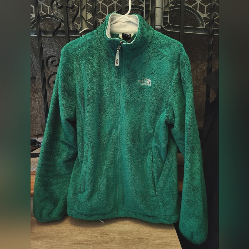 Green North Face Fleece